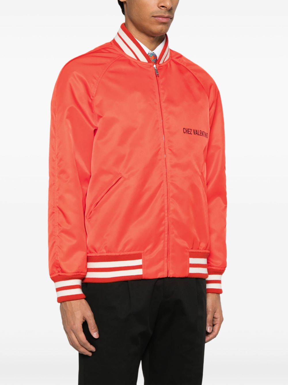 Valentino Coats Orange Polyamide