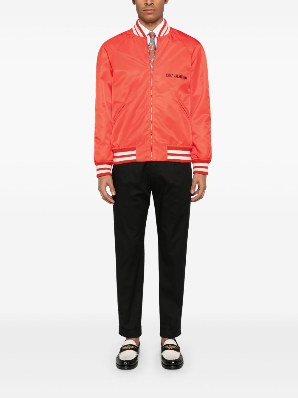 Valentino Coats Orange Polyamide