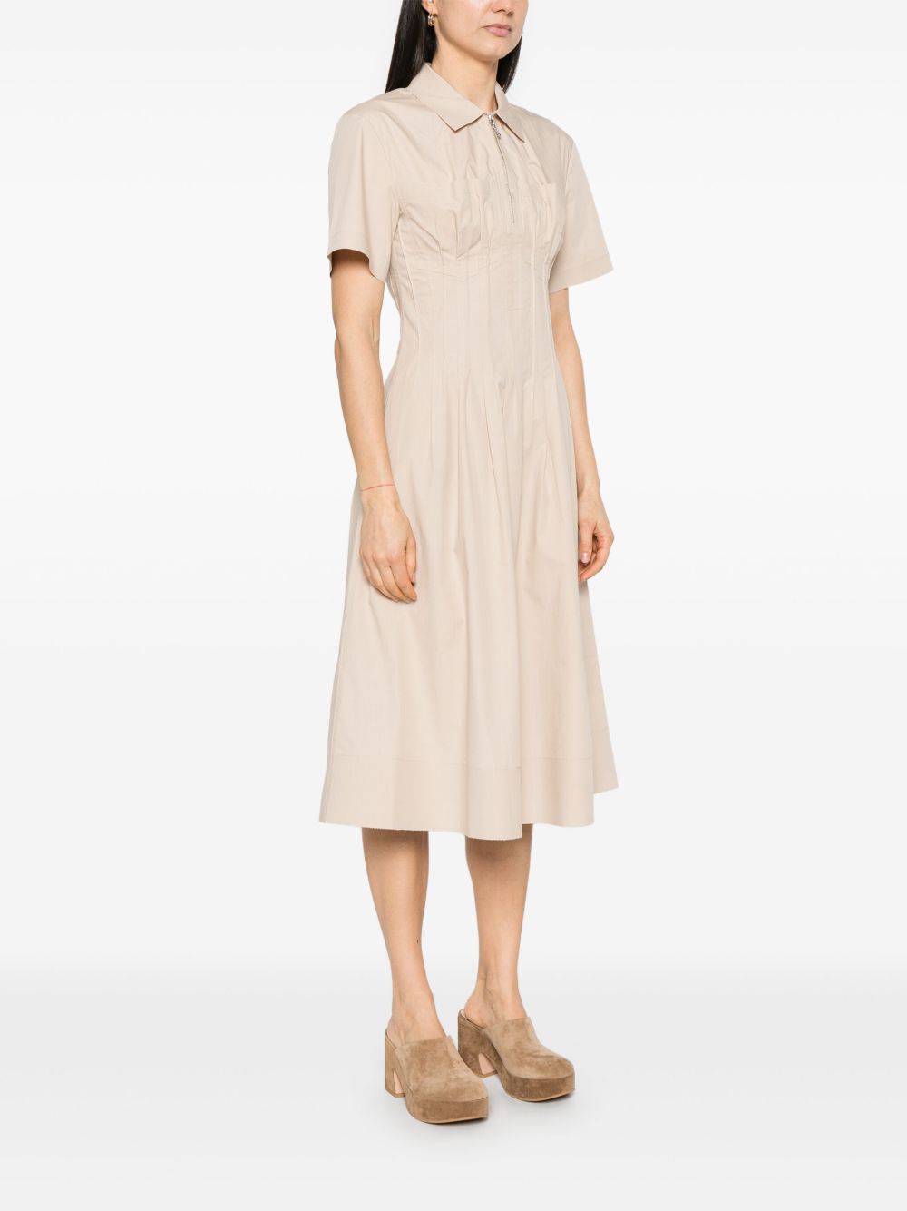 Tory Burch Dresses Grey Cotton