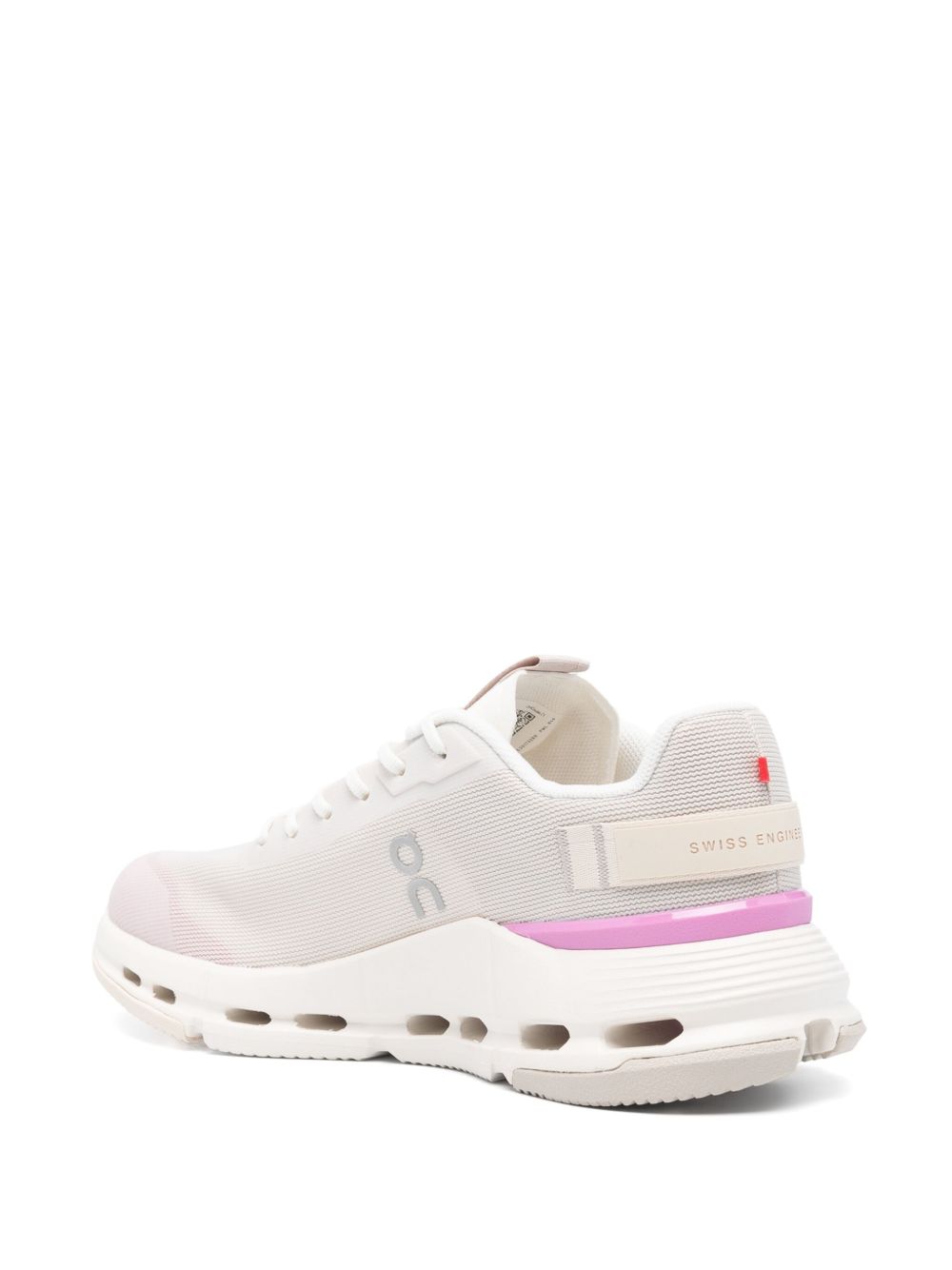 On Sneakers White Fabric