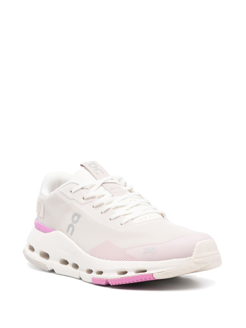 On Sneakers White Fabric