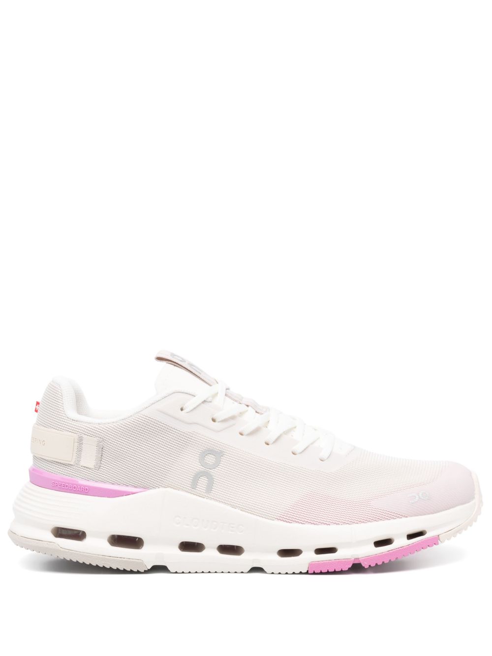 On Sneakers White Fabric