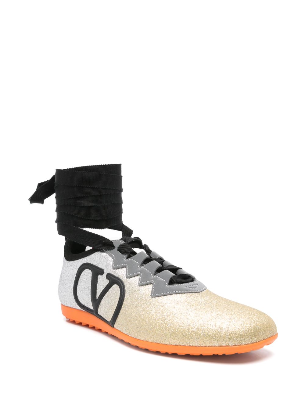 Valentino Garavani Sneakers Golden Calf Leather