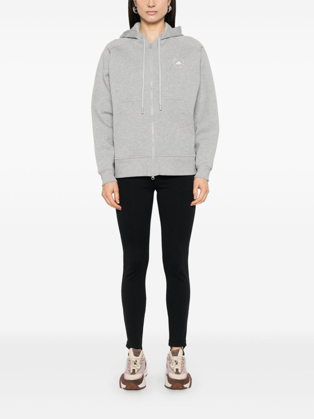 Adidas By Stella Mccartney Sweaters Grey Organic Cotton