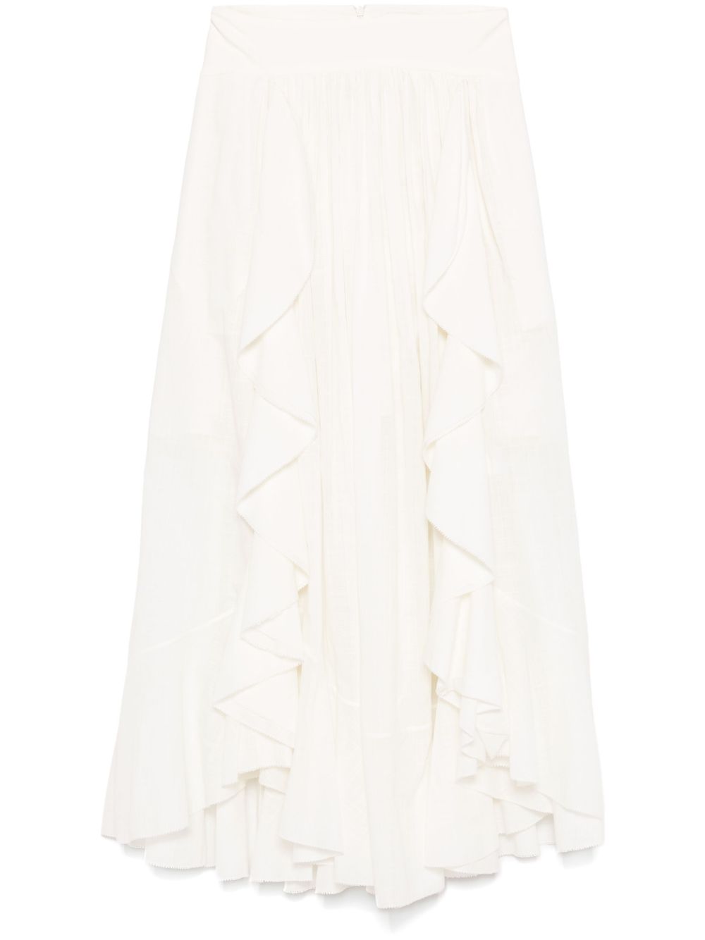 Zimmermann Skirts White Cotton