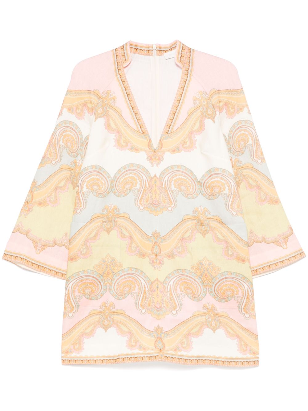 Zimmermann Dresses Golden Linen 100'%