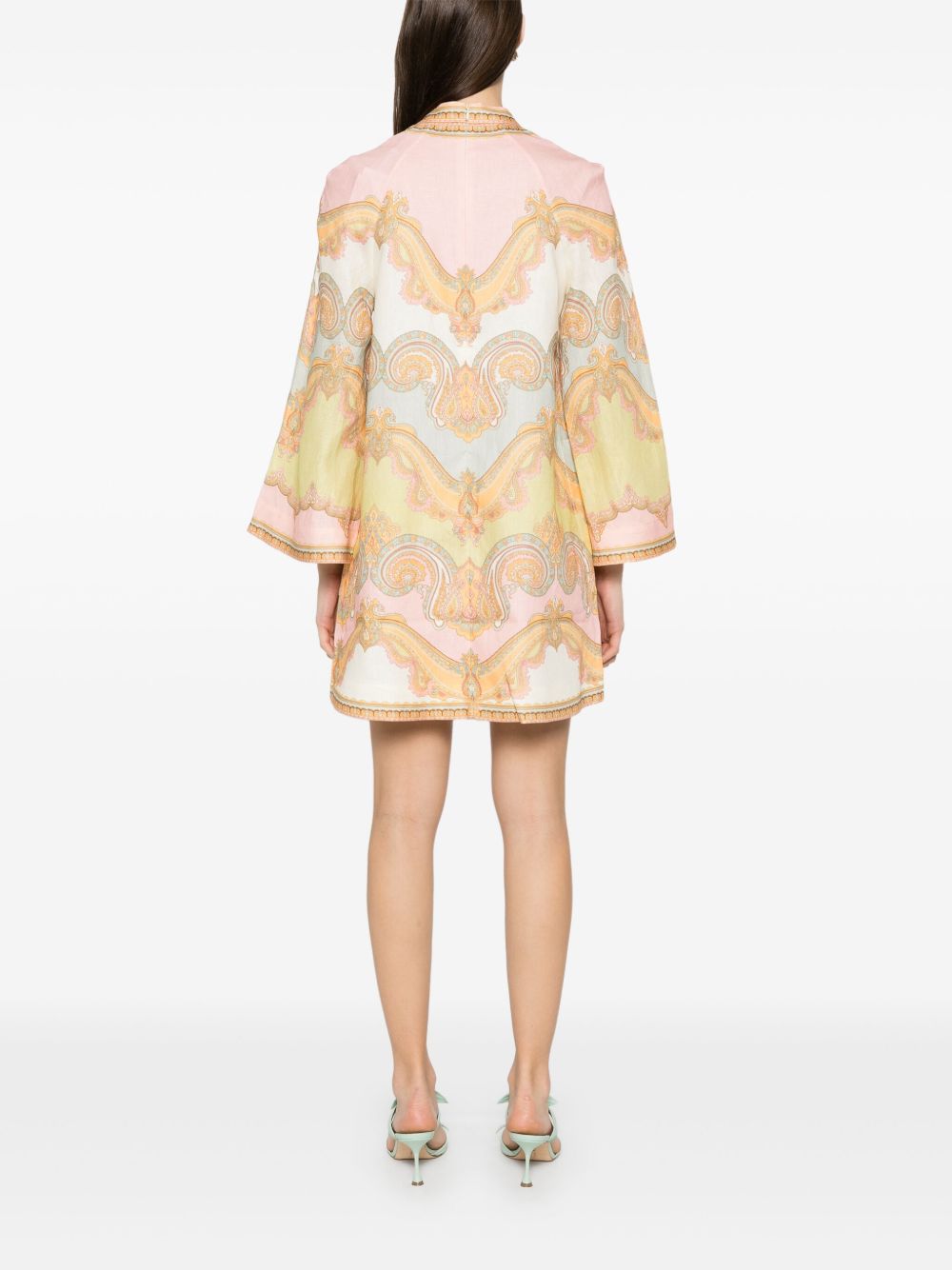 Zimmermann Dresses Golden Linen 100'%