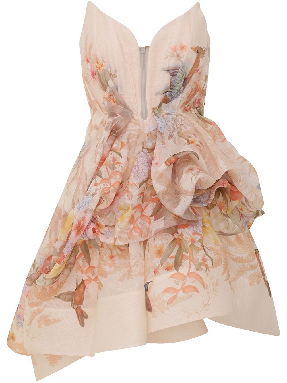 Zimmermann Dresses Ivory Linen Silk