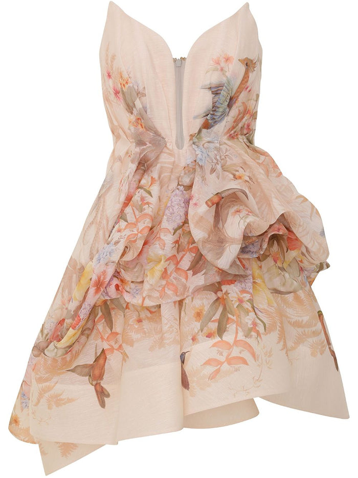 Zimmermann Dresses Ivory Linen Silk