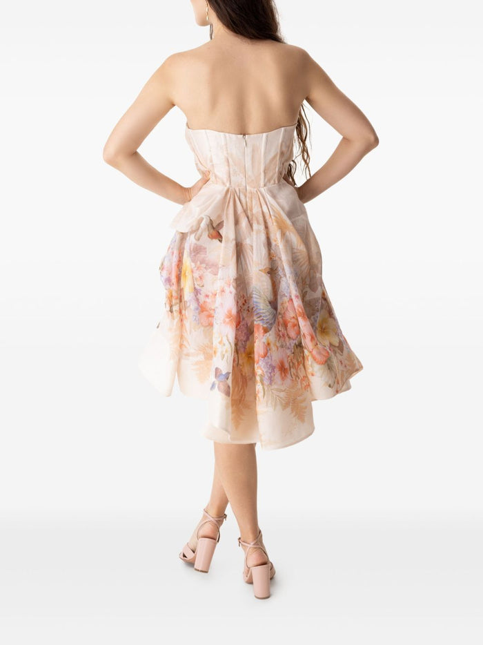 Zimmermann Dresses Ivory Linen Silk