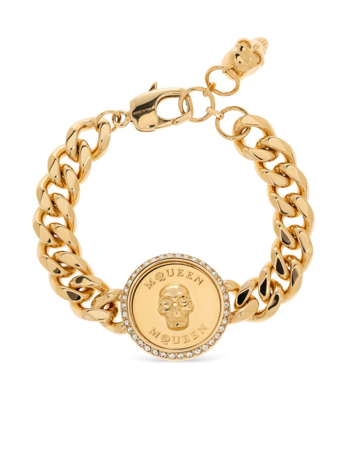 Alexander Mcqueen Bijoux Golden Eco Brass