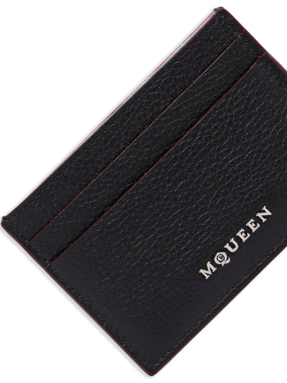 Alexander McQueen Wallets Black Outer: Calf Leather