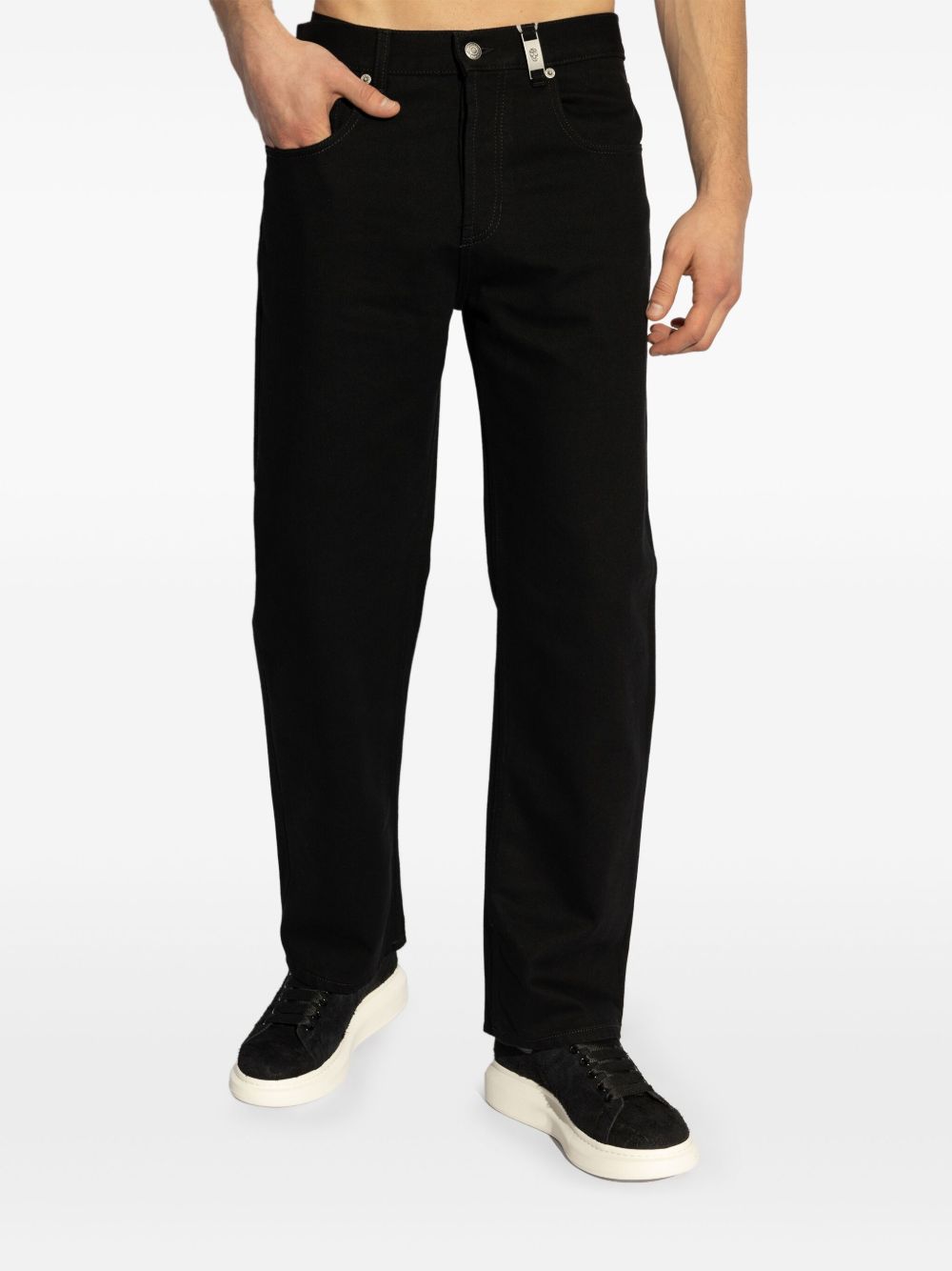 Alexander McQueen Jeans Black Cotton
