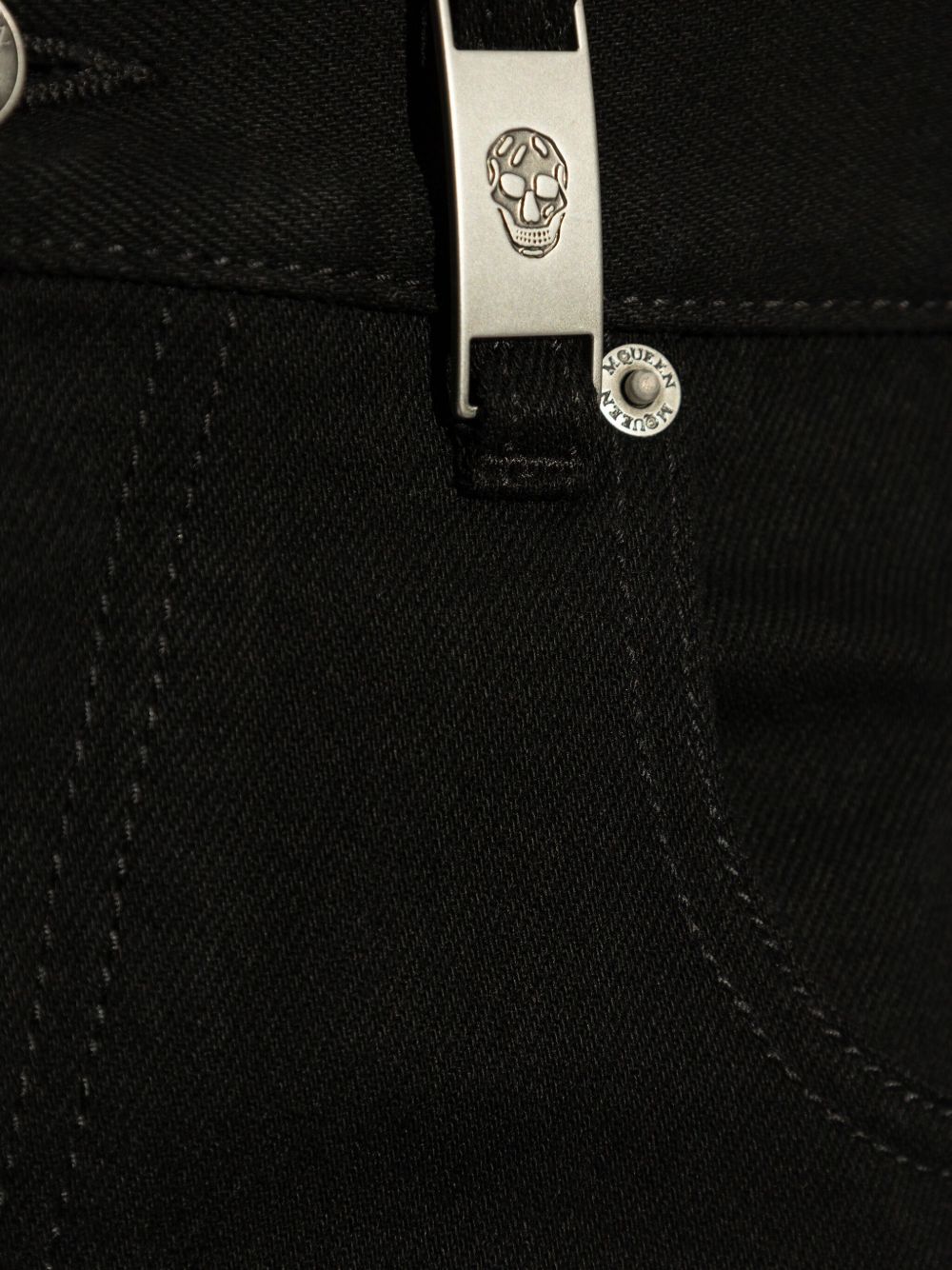 Alexander McQueen Jeans Black Cotton