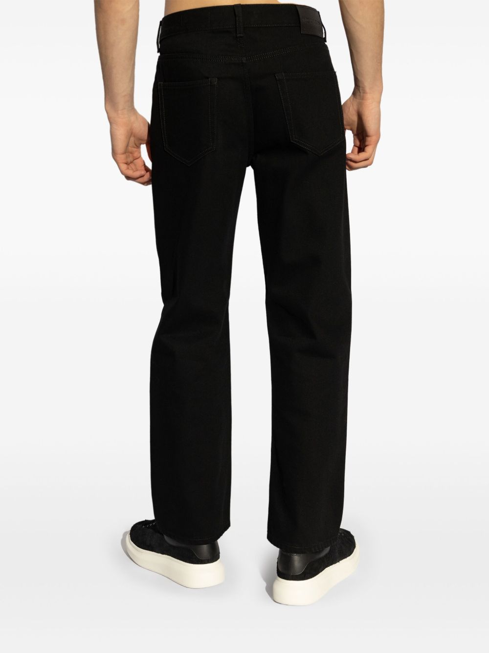 Alexander McQueen Jeans Black Cotton