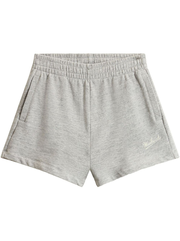 Woolrich Shorts Grey Cotton