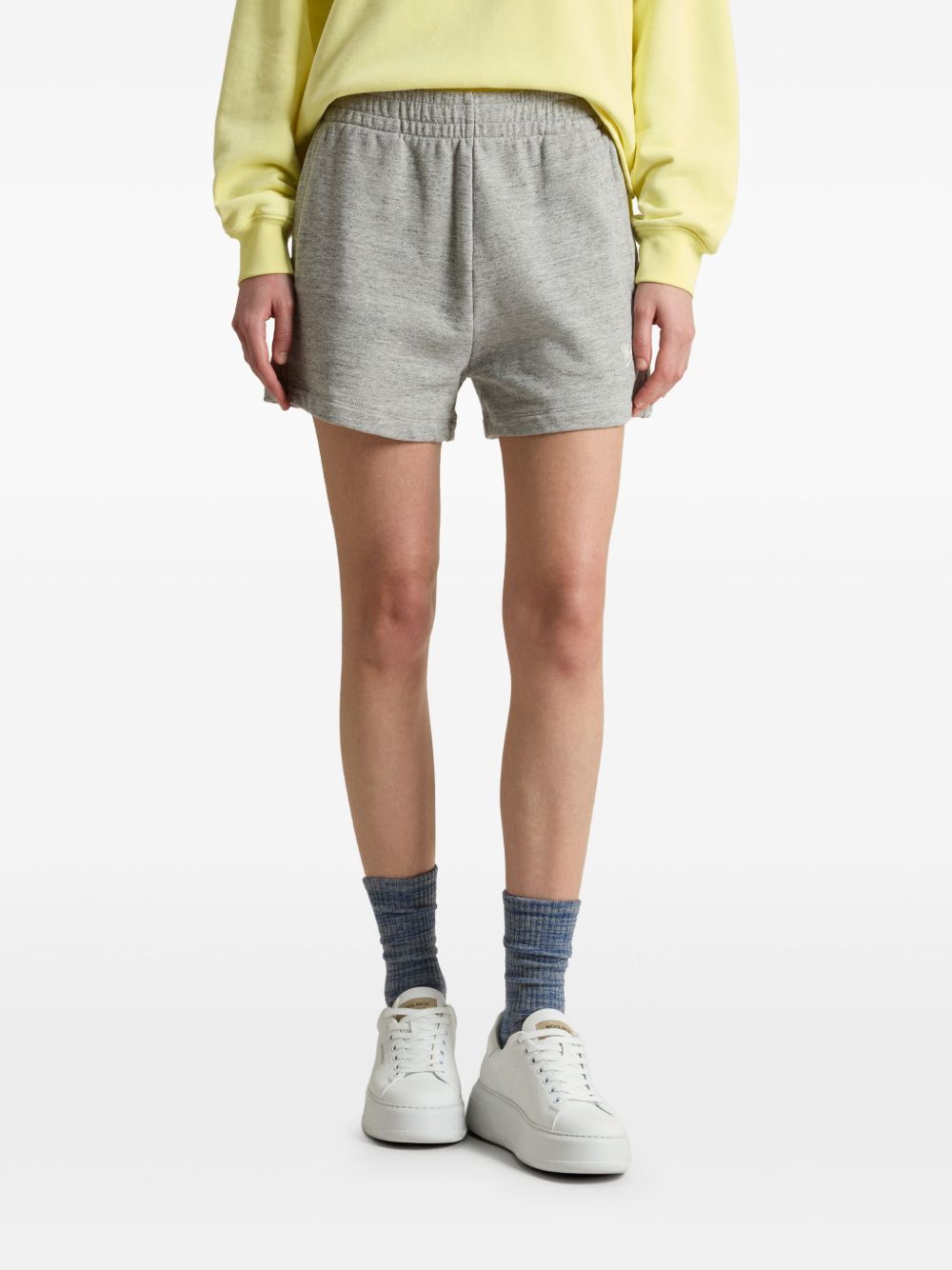 Woolrich Shorts Grey Cotton