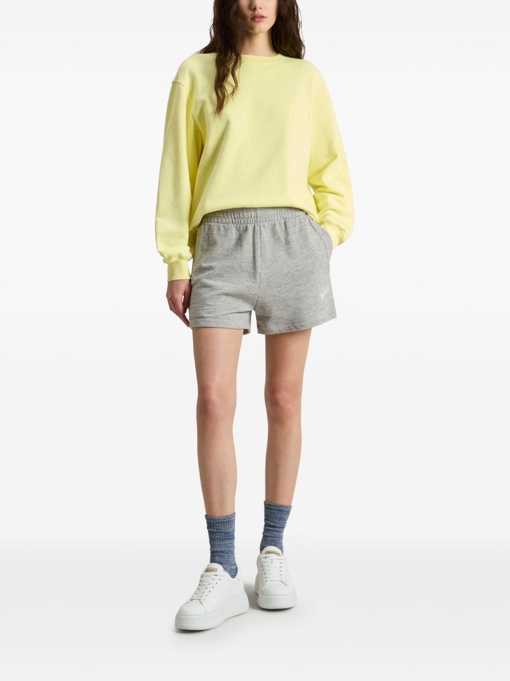 Woolrich Shorts Grey Cotton