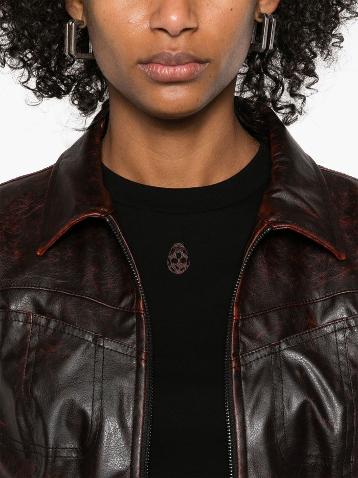 Alexander McQueen T-shirts and Polos Black Cotton