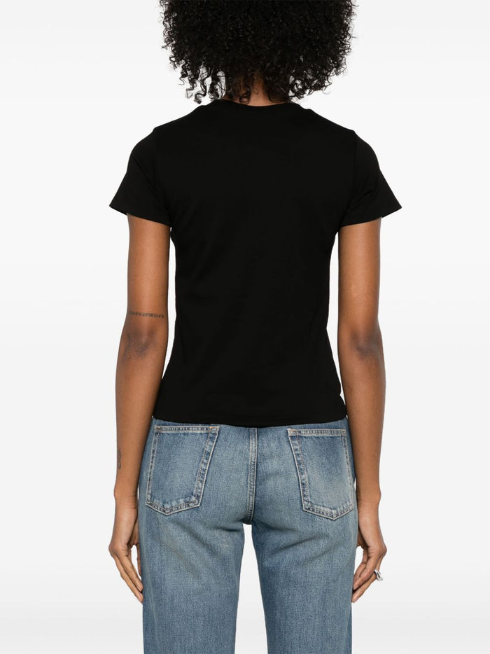 Alexander McQueen T-shirts and Polos Black Cotton
