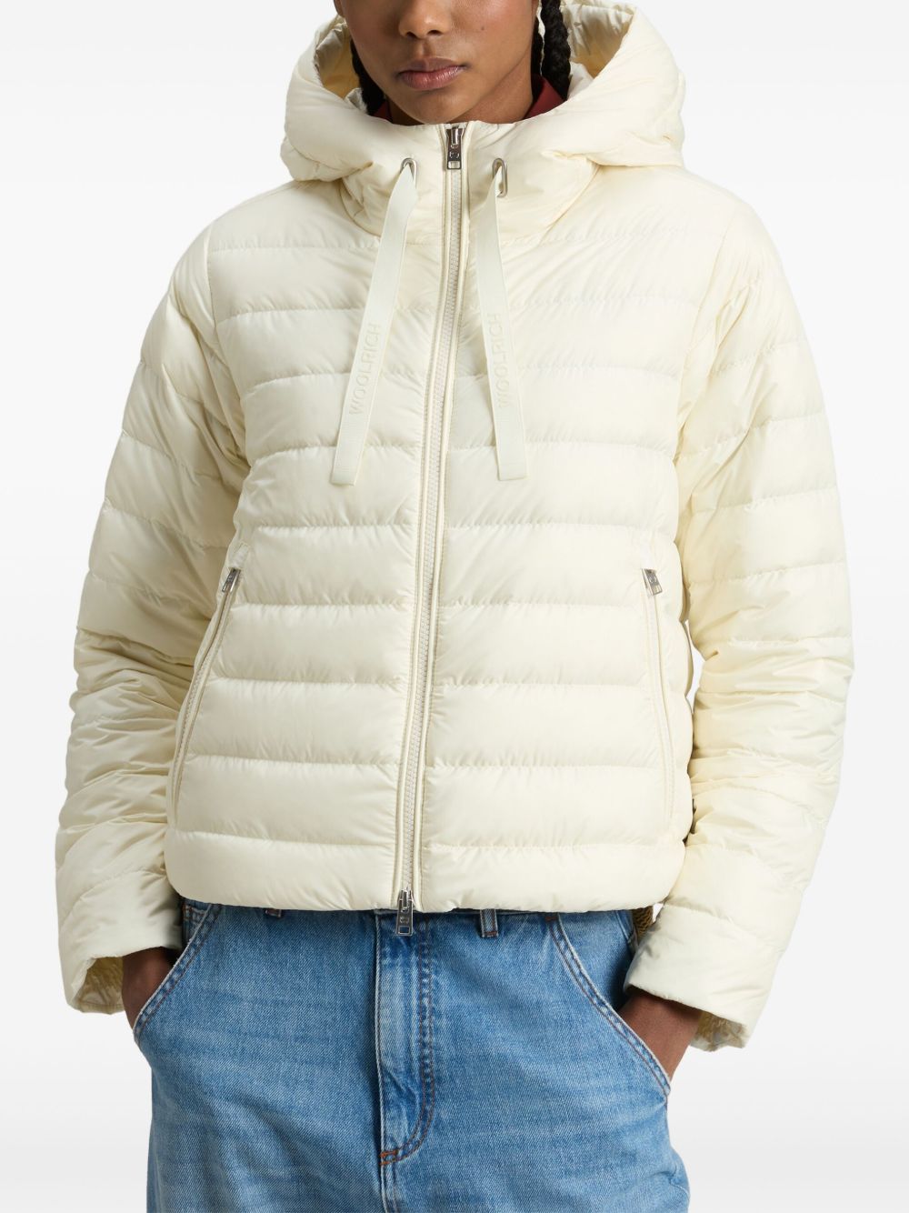 Woolrich Coats Bianco Polyester