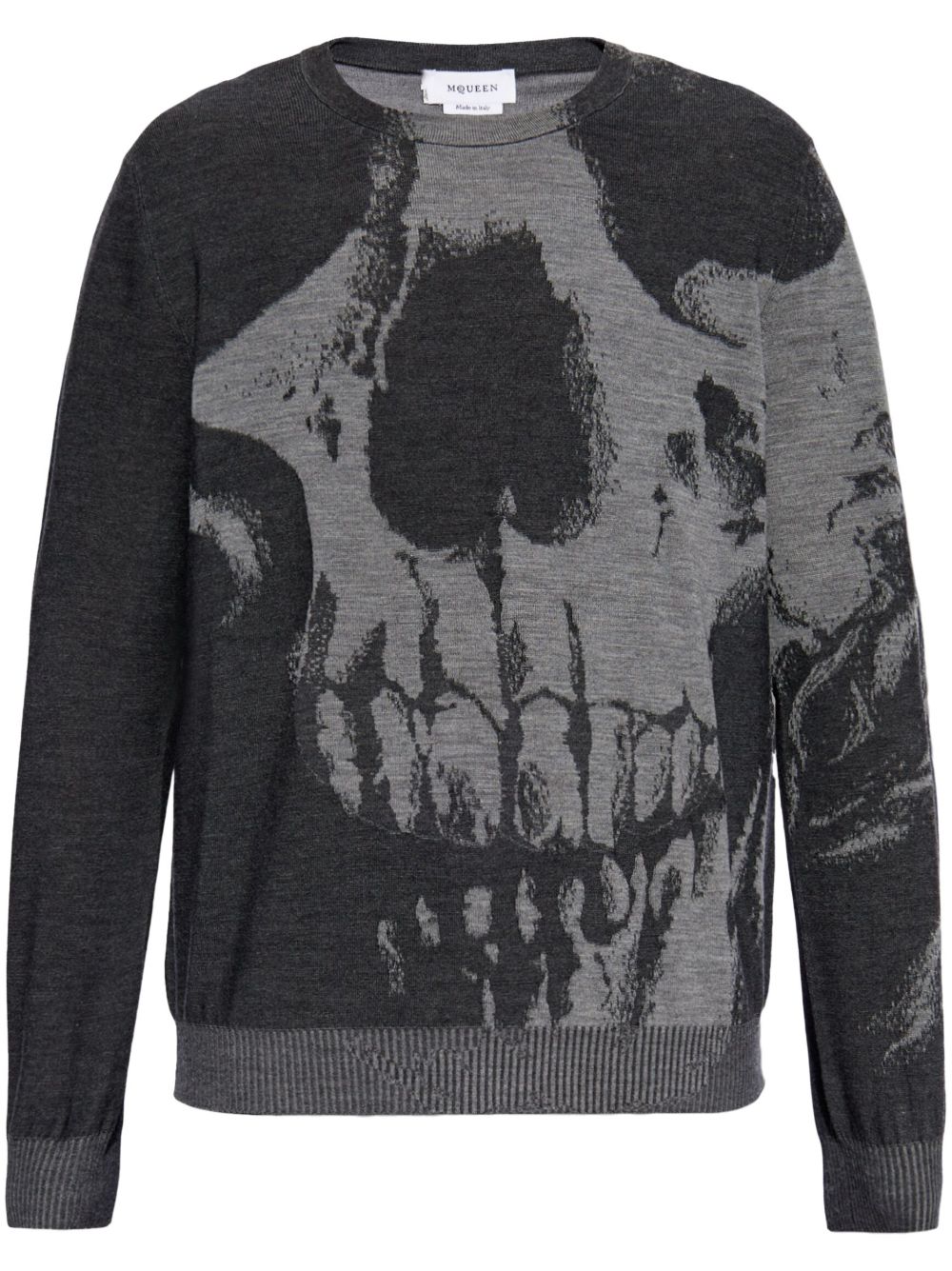 Alexander McQueen Sweaters Grey Wool