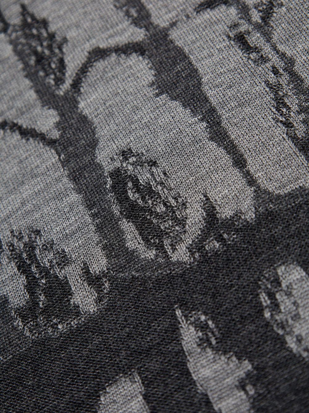 Alexander McQueen Sweaters Grey Wool