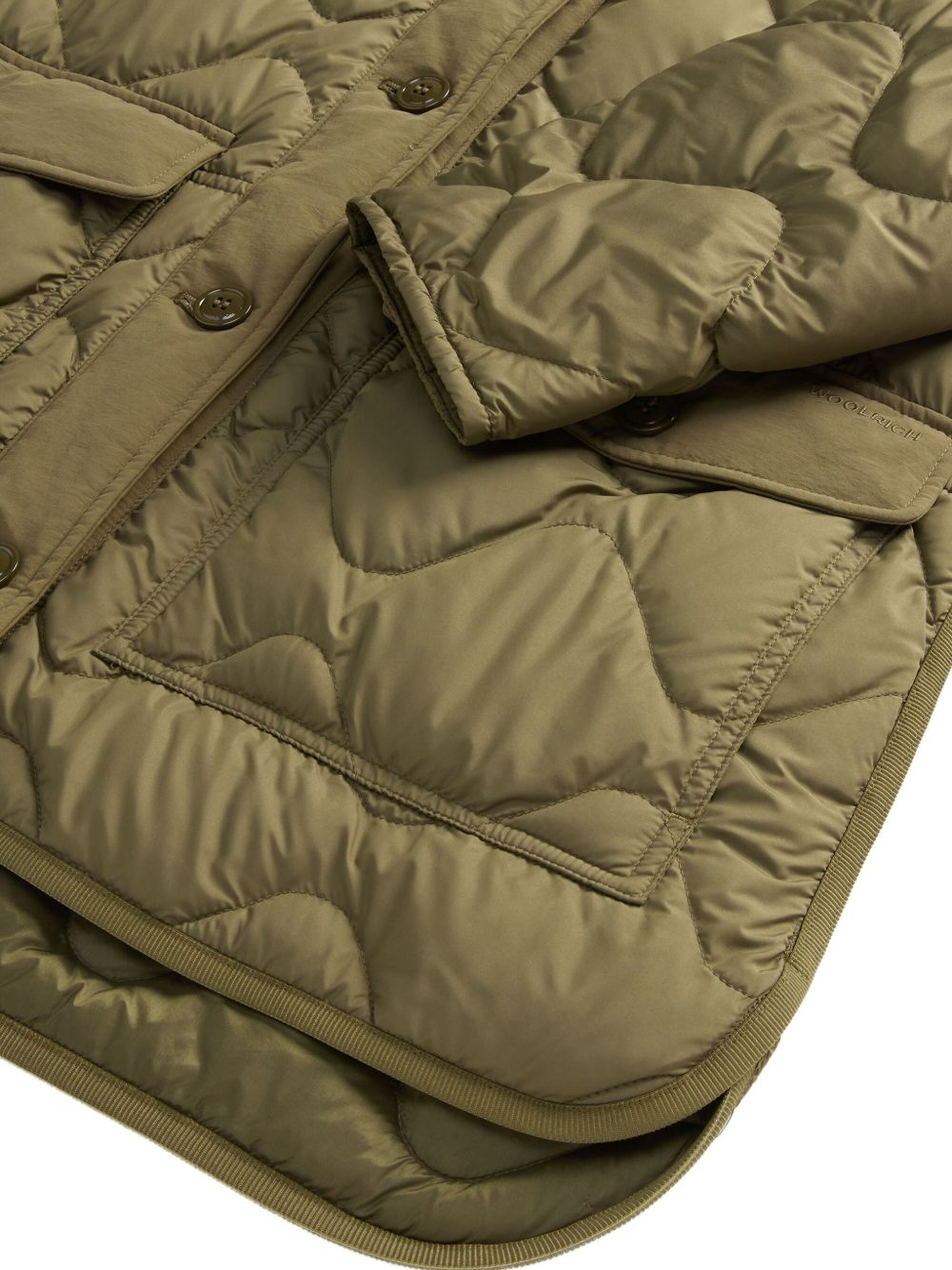 Woolrich Coats Verde Polyamide