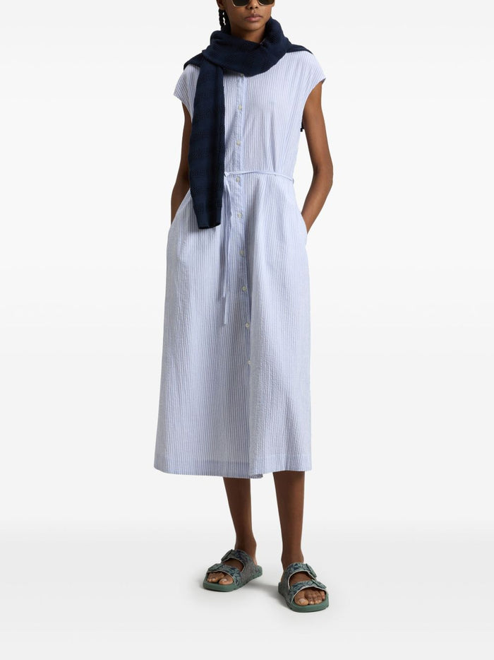 Woolrich Dresses Azzurro Cotton