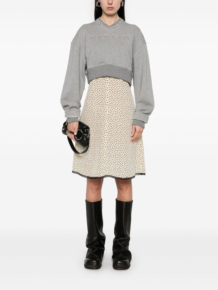 Alexander McQueen Sweaters Grey Polyester
