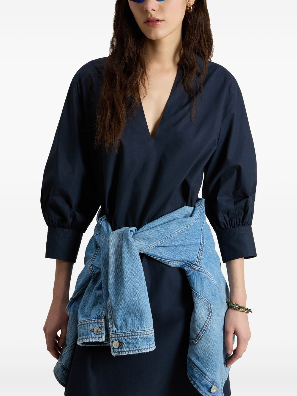 Woolrich Dresses Blu Cotton