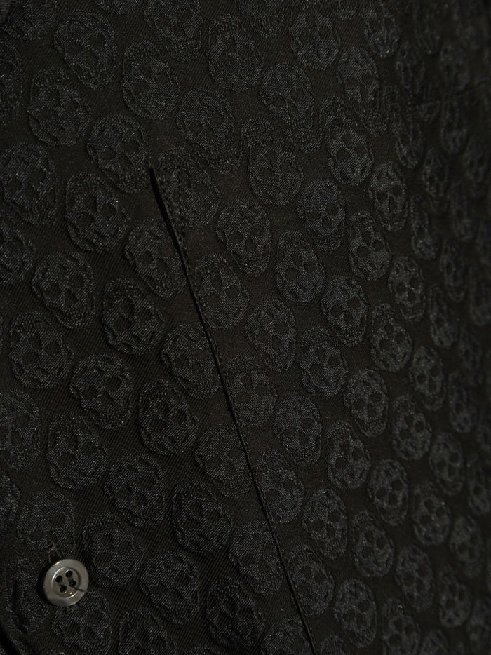 Alexander McQueen Shirts Black Viscose
