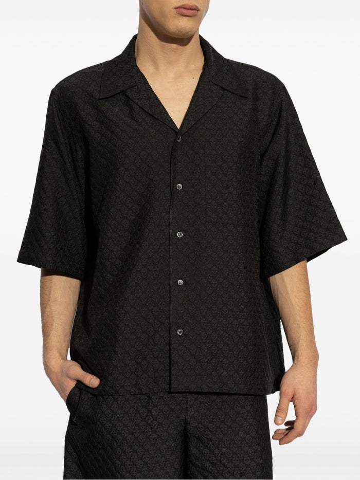 Alexander McQueen Shirts Black Viscose