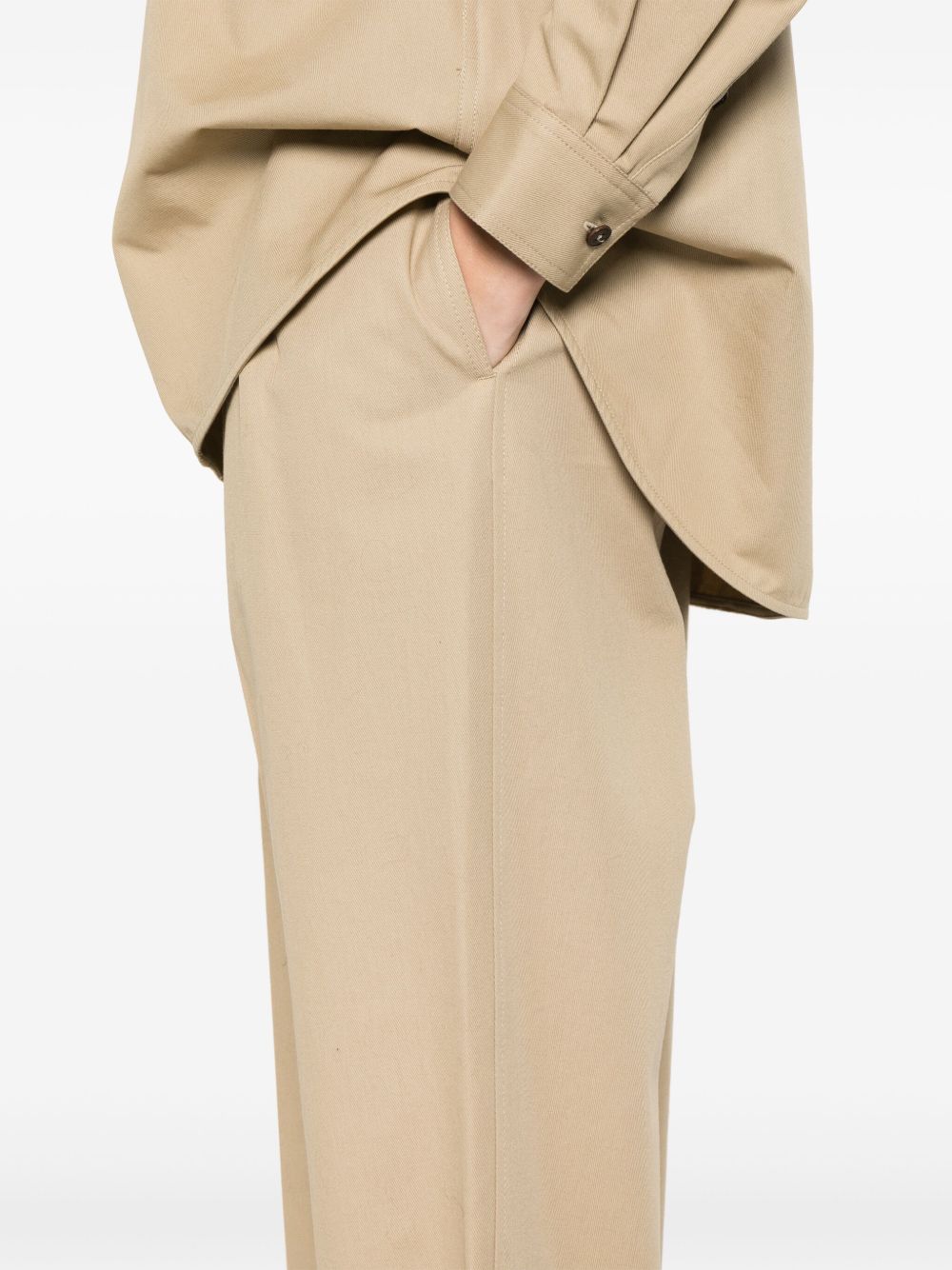 Toteme Main Trousers Beige