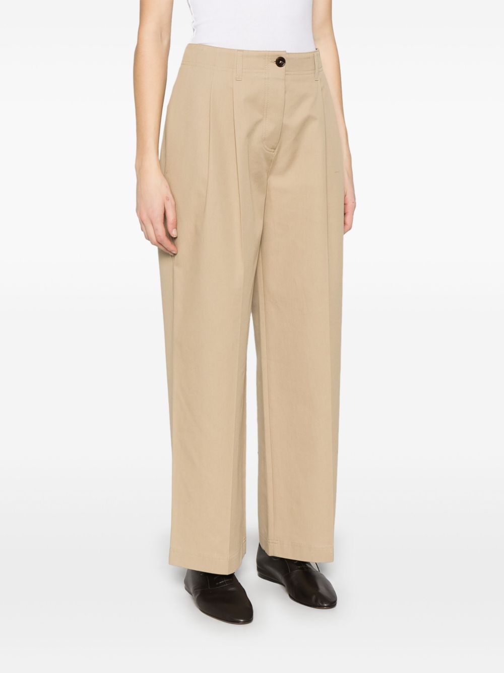 Toteme Main Trousers Beige
