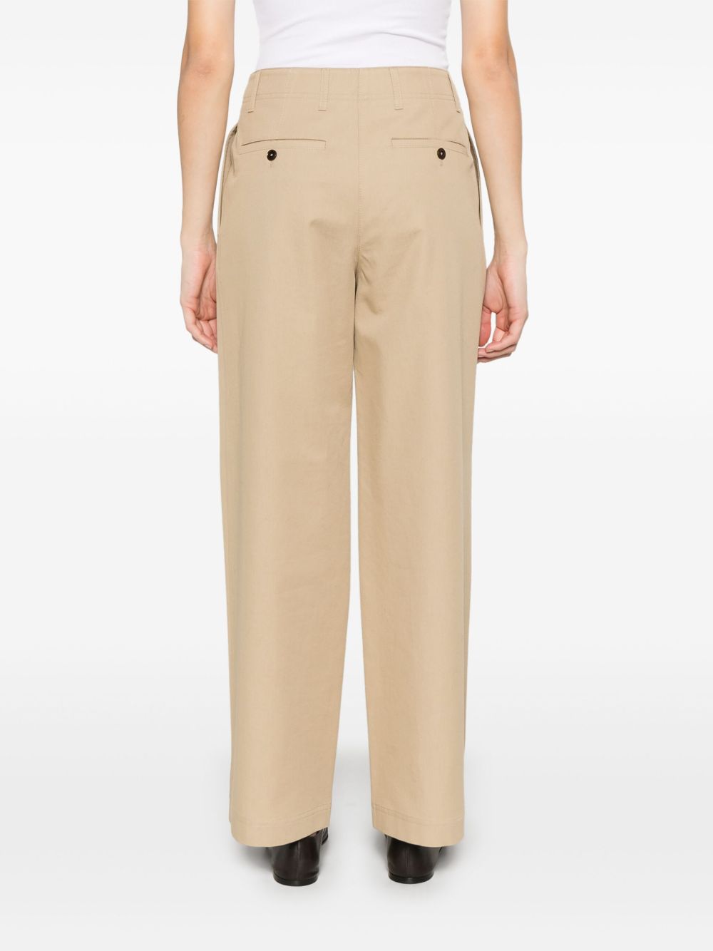 Toteme Main Trousers Beige