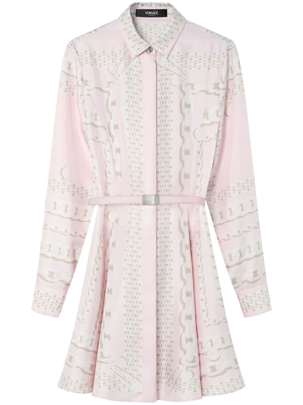 Versace Dresses Pink Silk