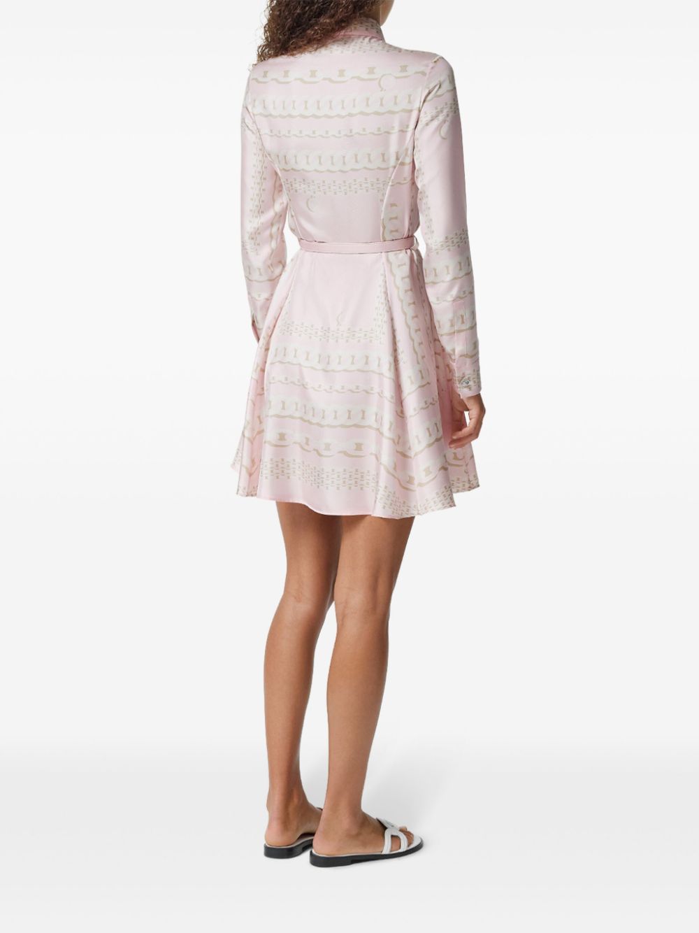 Versace Dresses Pink Silk