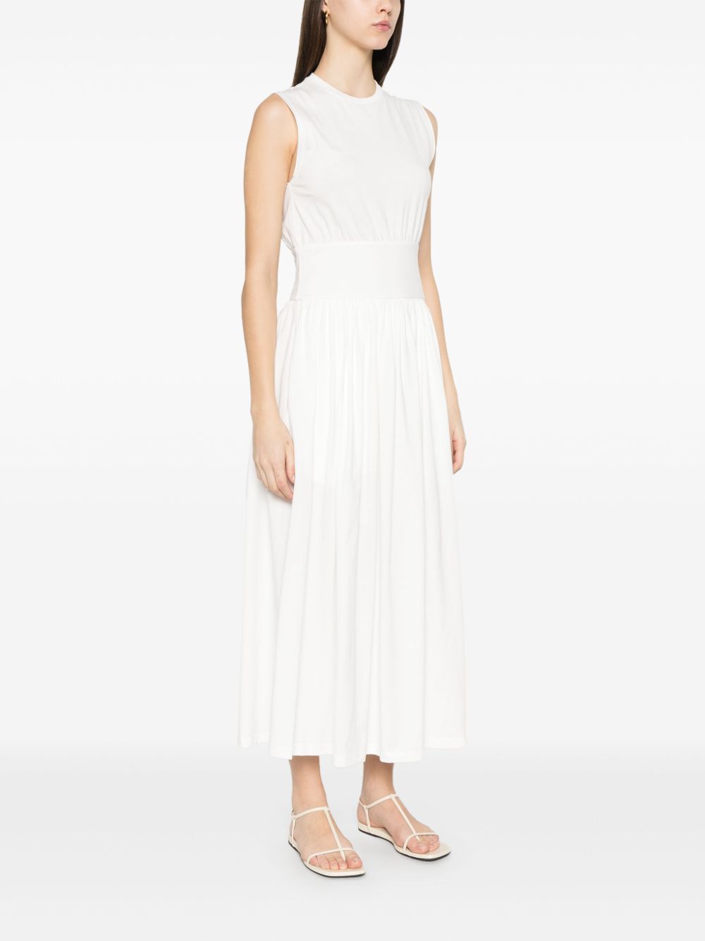 Toteme Main Dresses White Organic Cotton