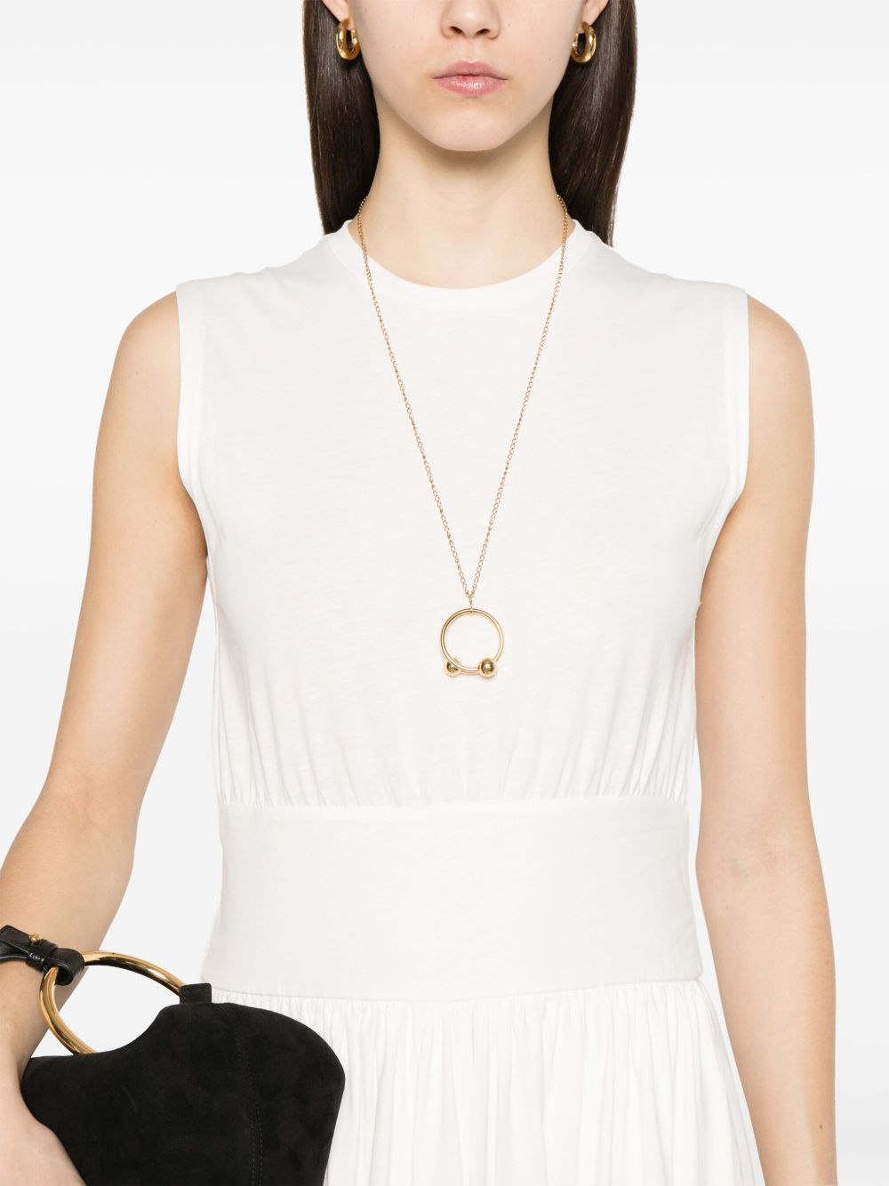 Toteme Main Dresses White Organic Cotton