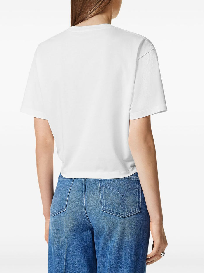 Versace T-shirts and Polos White Cotton
