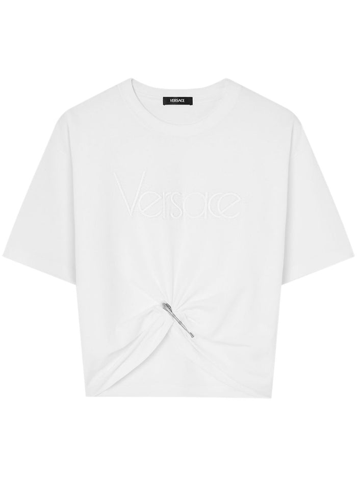 Versace T-shirts and Polos White Cotton