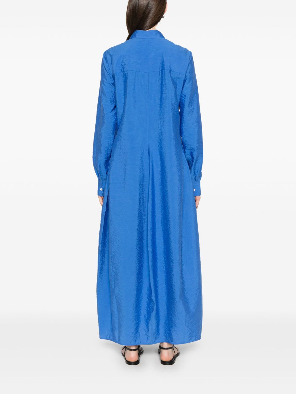 Toteme Main Dresses Clear Blue Silk