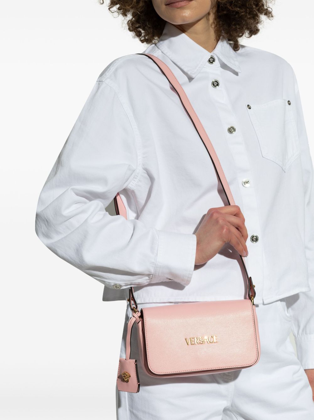 Versace Bags Pink Calf Leather