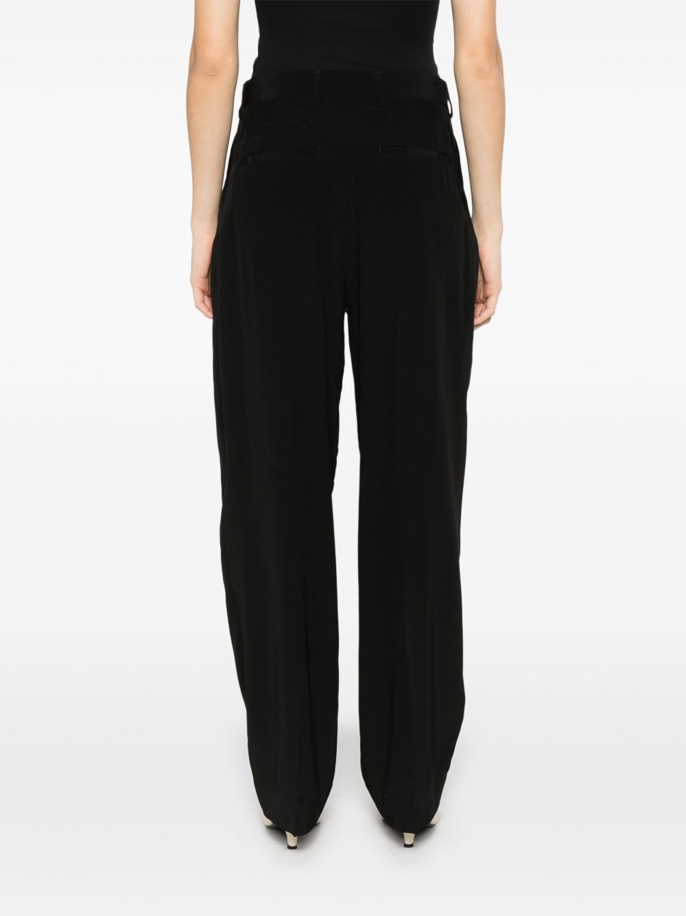 TOTEME MAIN Trousers Black Viscose