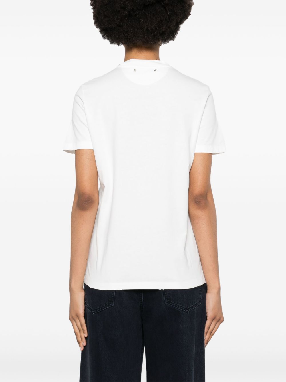 Golden Goose T-Shirts And Polos White Cotton