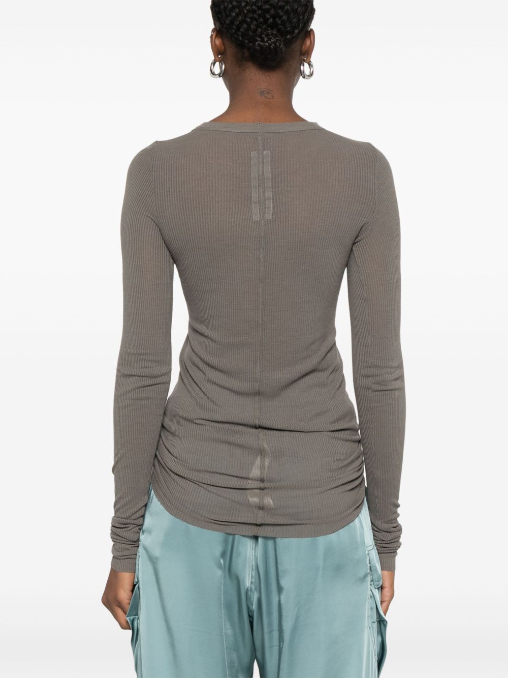 Rick Owens T-Shirts And Polos Grey Viscose