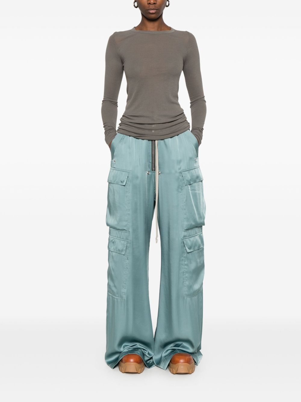 Rick Owens T-Shirts And Polos Grey Viscose