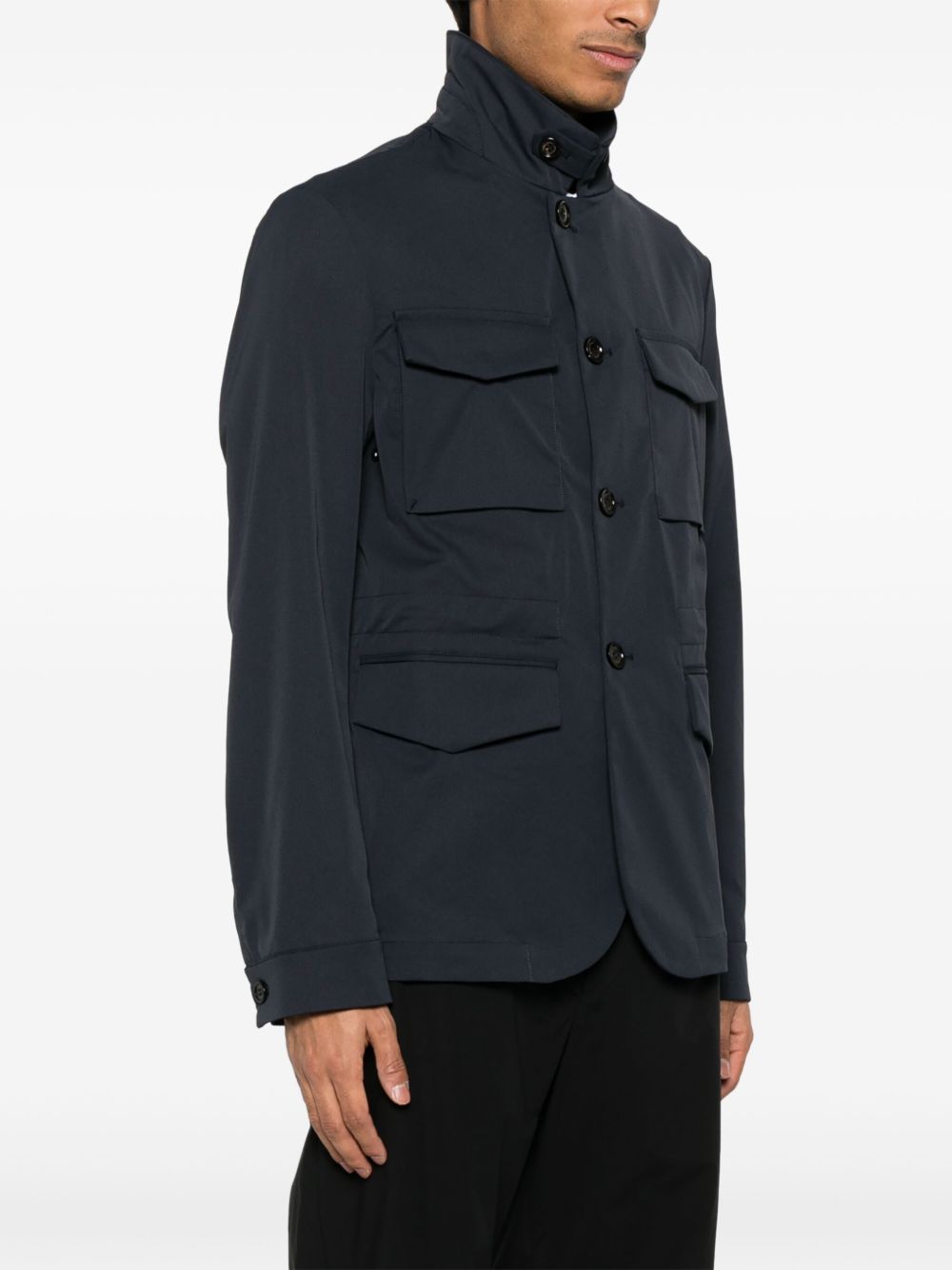 Peuterey Coats Blue Polyester