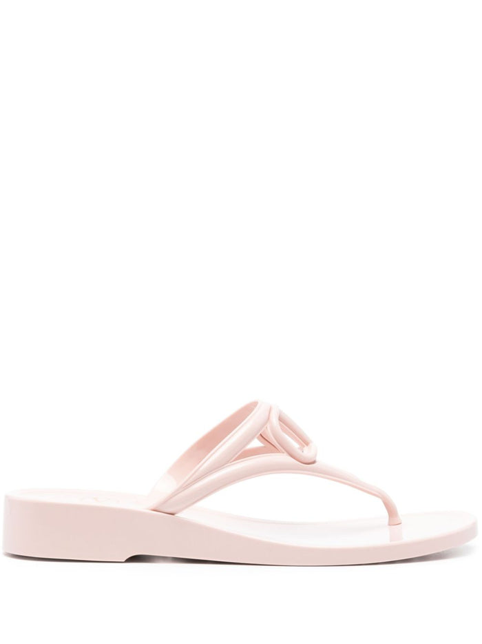Valentino Garavani Sandals Pink Other Fibres